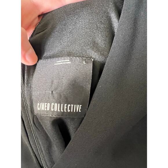 C/Meo Collective Black Long Sleeve Blouse Sz L - Picture 3 of 3